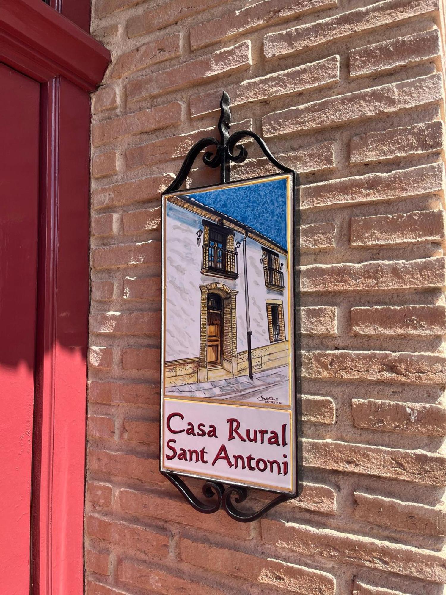 Casa Rural Sant Antoni Biar Exterior foto
